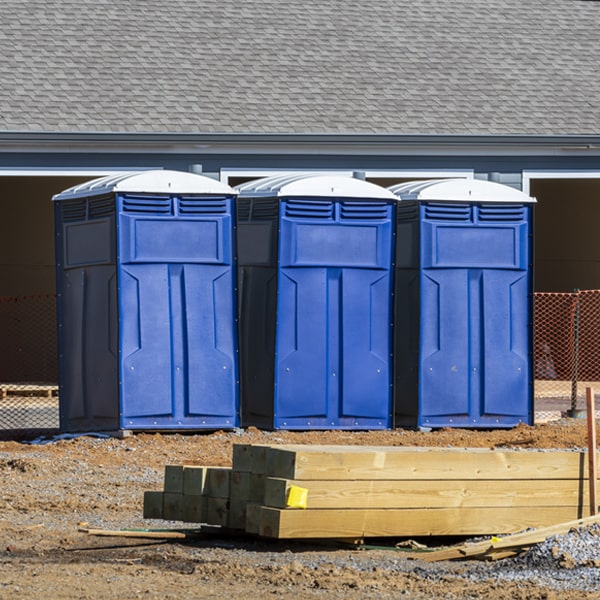 how can i report damages or issues with the portable restrooms during my rental period in Enderlin North Dakota